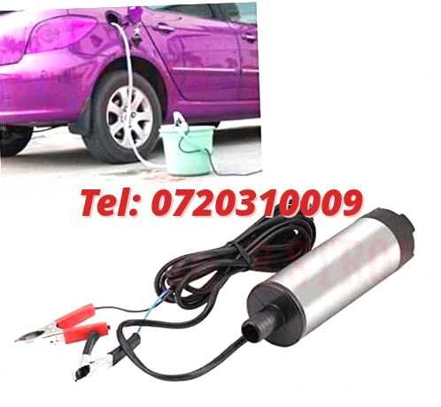 Pompa Transfer Lichid Submersibila Electrica 12v rot 8500min