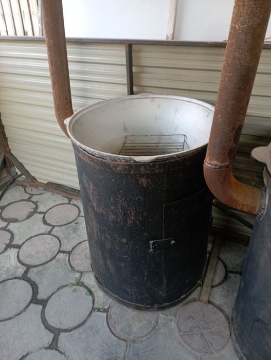 Продам навес с казаном