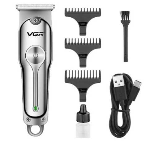 Новый триммер для стрижки бороды и волос качественный стильный