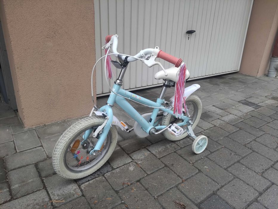 Bicicletă copii cu roți ajutătoare - 14 inch – stare foarte bună