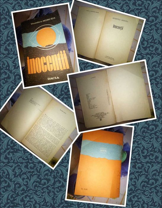 Carte Inocentii de dumitru mircea editura dacia 1987