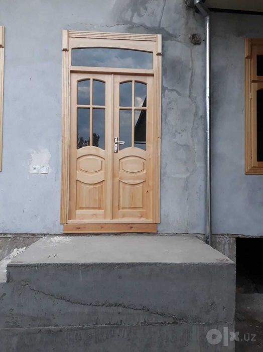 Межкомнатная дверь из сосны. Yog'ochdan sosnadan yasalagan eshiklar