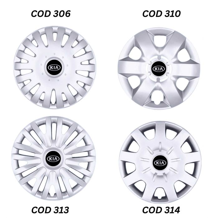 Capace roti R15 Kia diverse modele, pentru jante de tabla