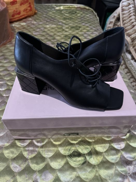 Туфли Кожаные черные