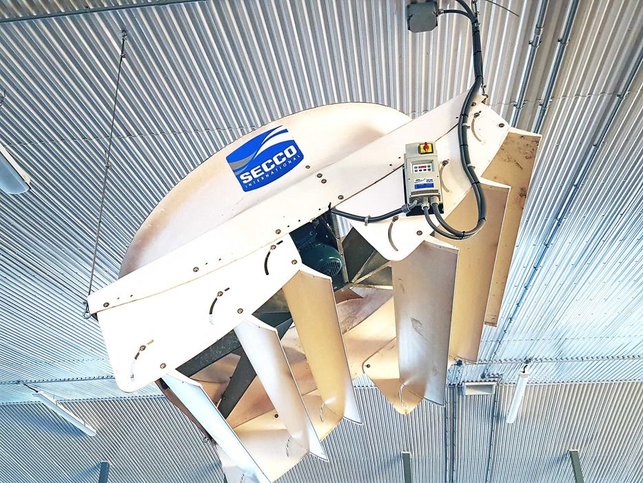 Вентилятор разгонный промышленный