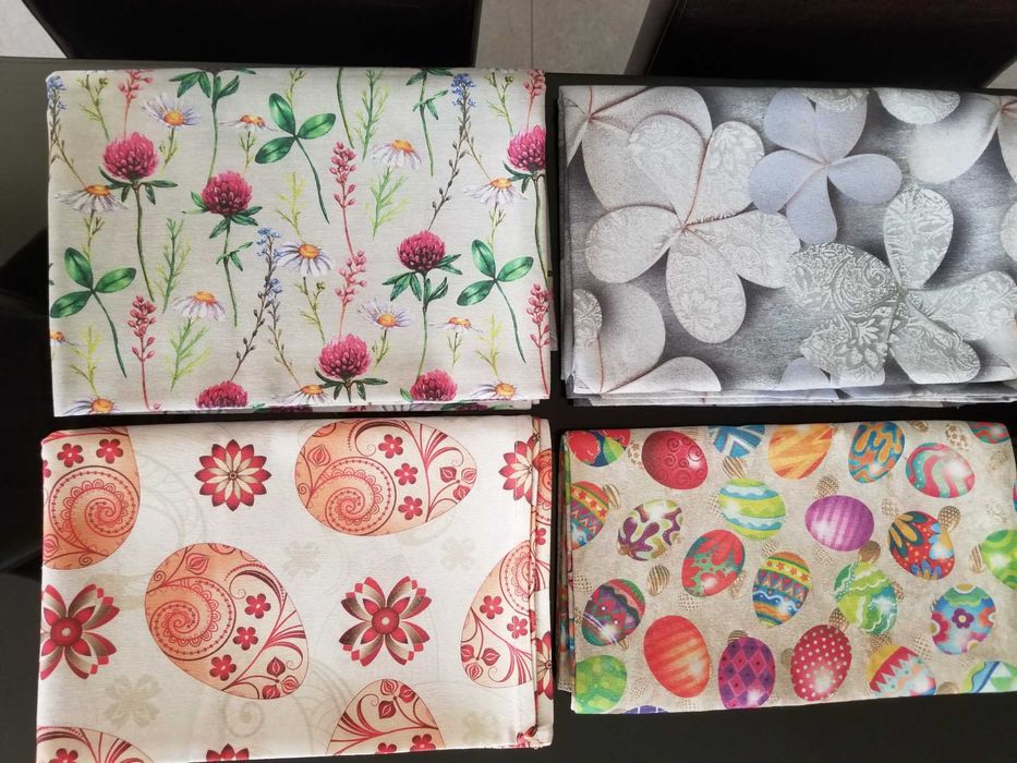 Покривки  лен/полиестер испански плат Лонета на супер цени