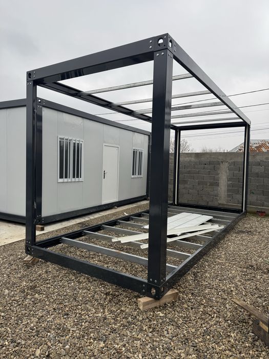 Vand containere modulare cu piese de colt