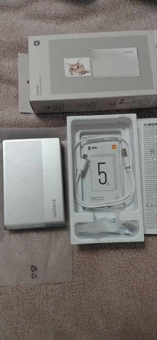 Xiaomi portable 1s портативен мини фото принтер