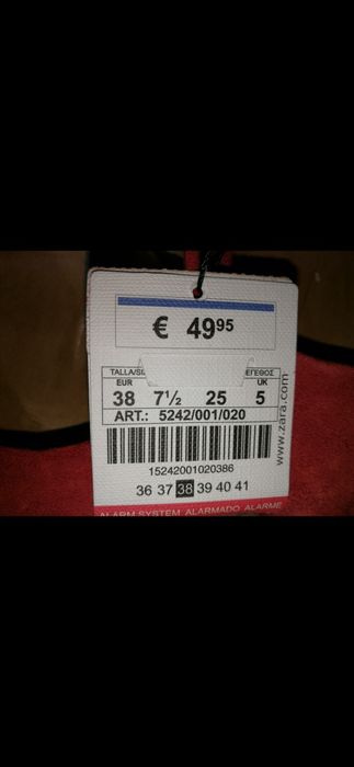 Туфли замшевые Zara