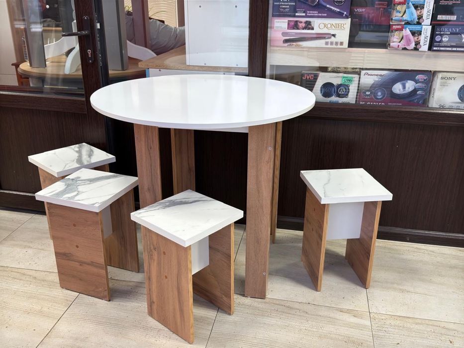 Столы круглые диаметр 90 см