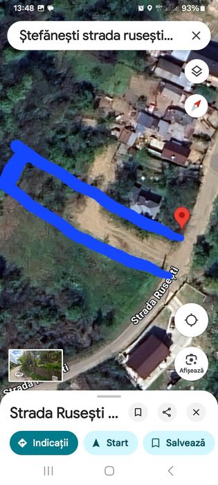 760 mp intravilan Stefanesti-Arges,7 km de Vivo Mall din Pitesti