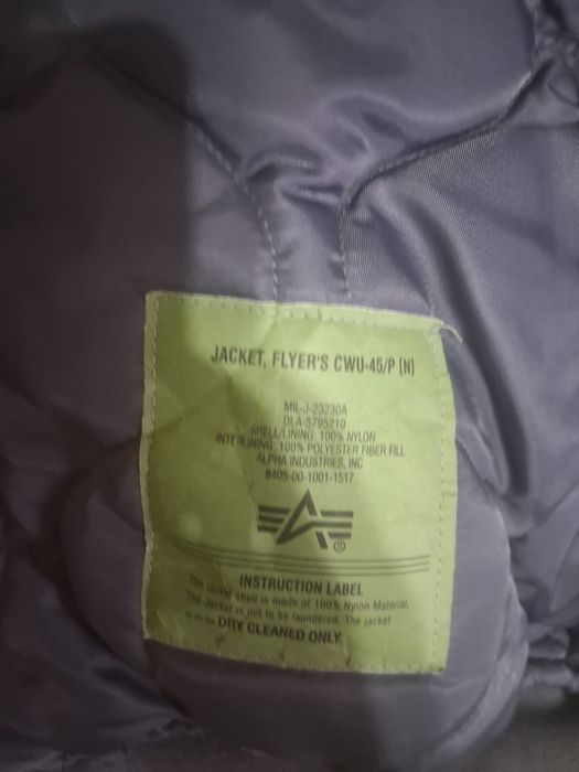 Alpha indistries Cwu 45/P