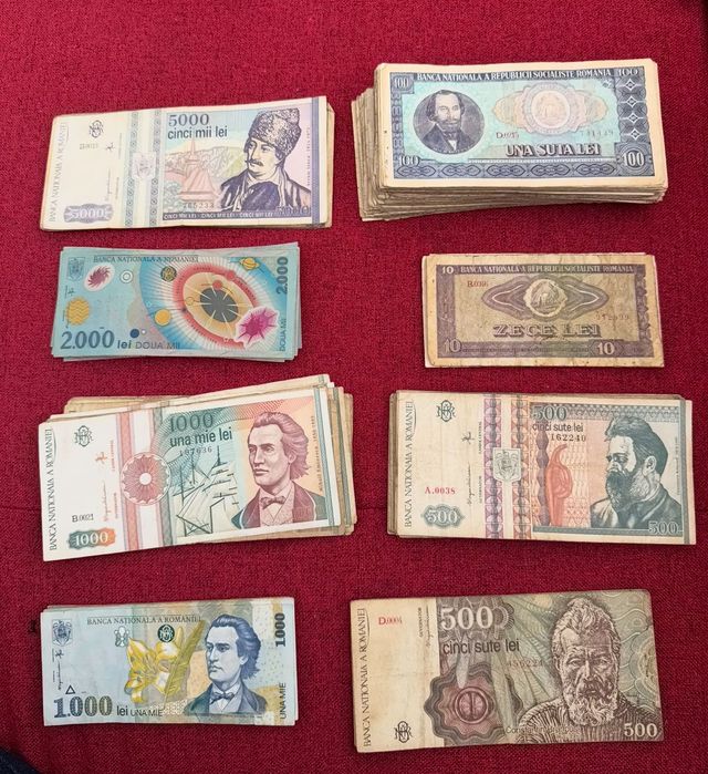 Bancnote Romania starea din poze