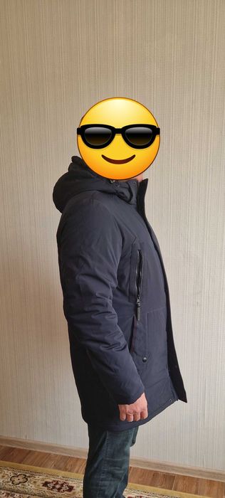 Зимняя куртка Black vinyl