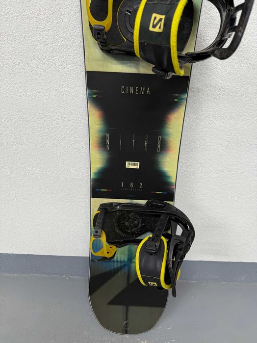 placa snowboard nitro cinema L162cm