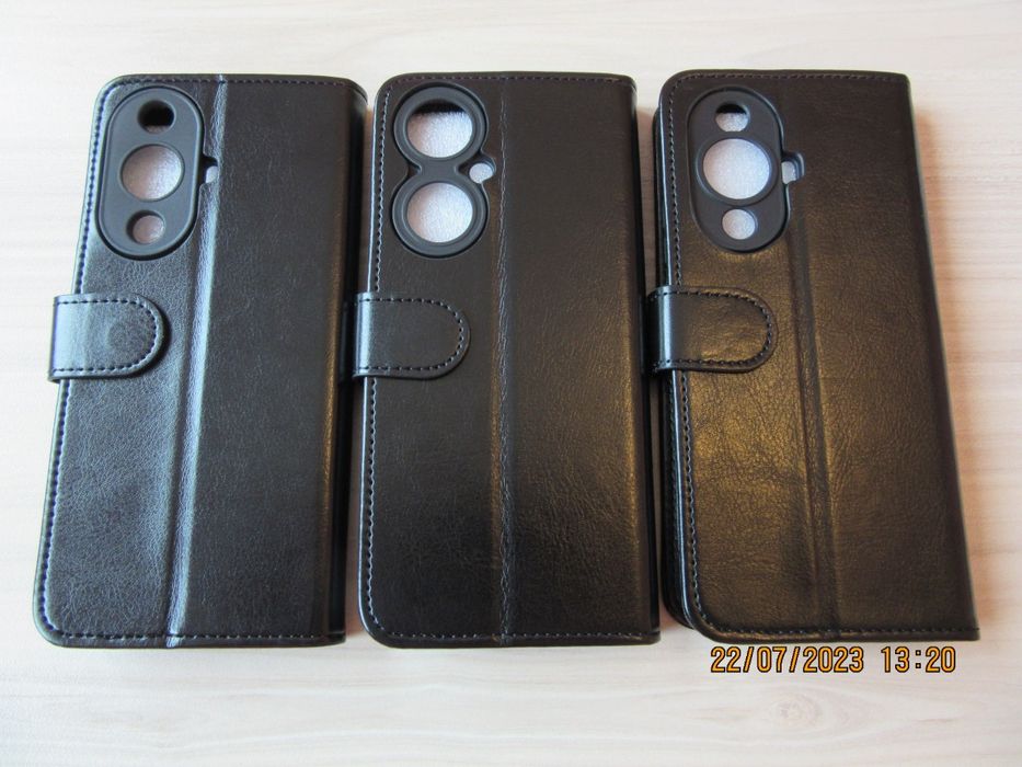 Huawei Nova 12 SE / 12s / 11 Pro / 11 / Кожен калъф тип тефтер