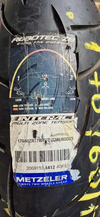O anvelopa moto noua Metzeler 170/60/R17 M/C,dot 2019.