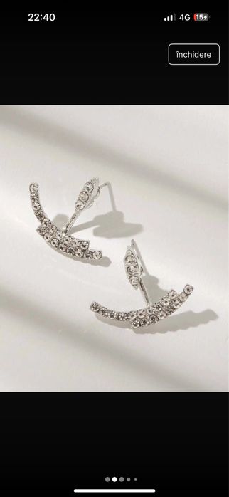 Cercei cu pietricele noi