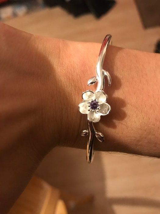 сребърен компелкт сребърна гривна 925