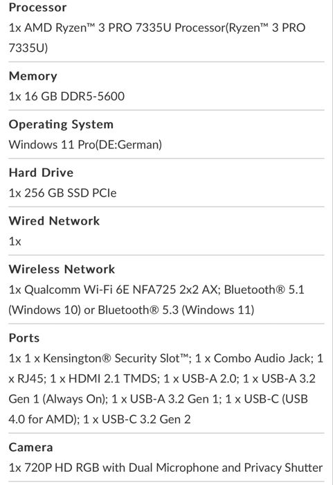 Laptop Lenovo Thinkpad L16 Gen 1