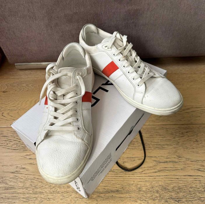 Мъжки сникърси/спортни обувки Aldo бели 41 номер