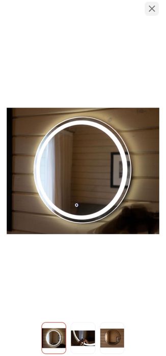 круглое LED-зеркало для вашего дома