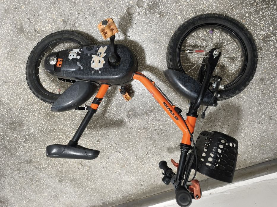 Bicicletă copii B'TWIN Robot 500 – 14 inch – 3-5 ani