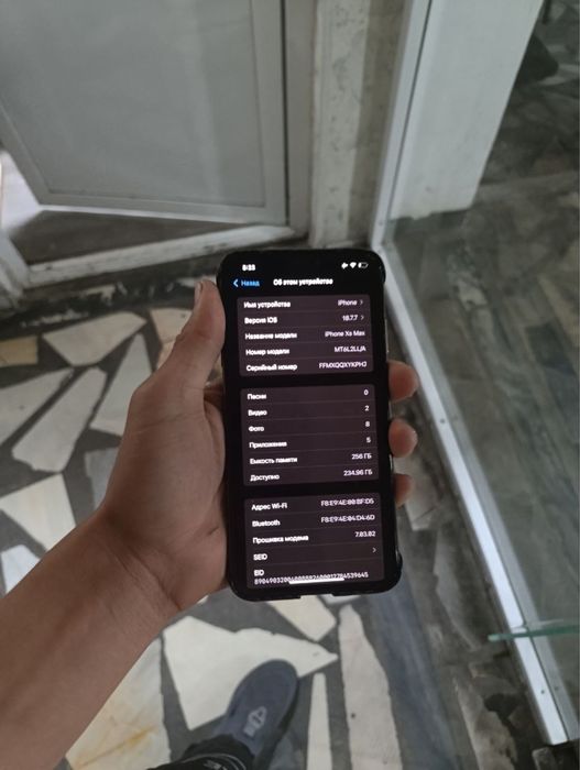 iphone xs max 256.100