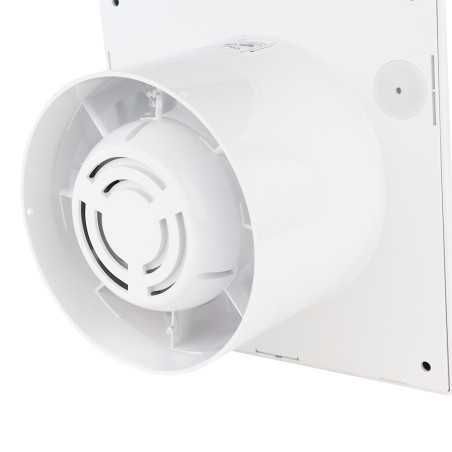 Безшумен вентилатор за баня с възвратен клапан Ø 125 мм