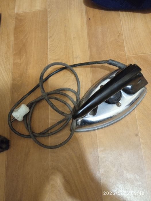 Утюг в рабочем состоянии