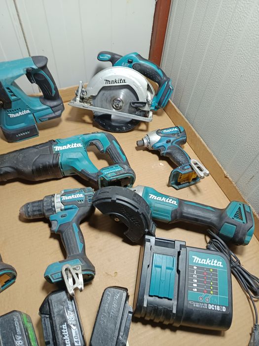 Set Makita 18v Rotopercutor flex fierăstrău circular