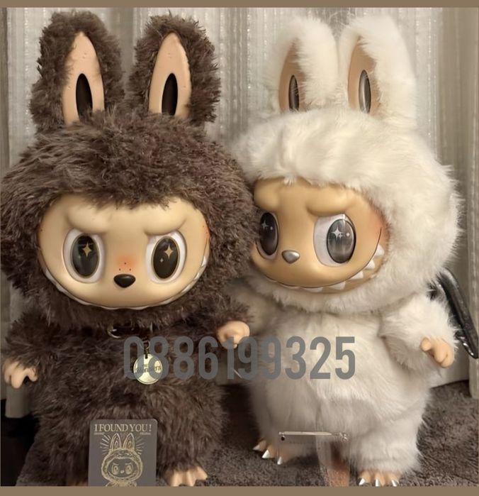 Голямо Labubu Zimomo Original 38см, Лабубу Зимомо Голямо