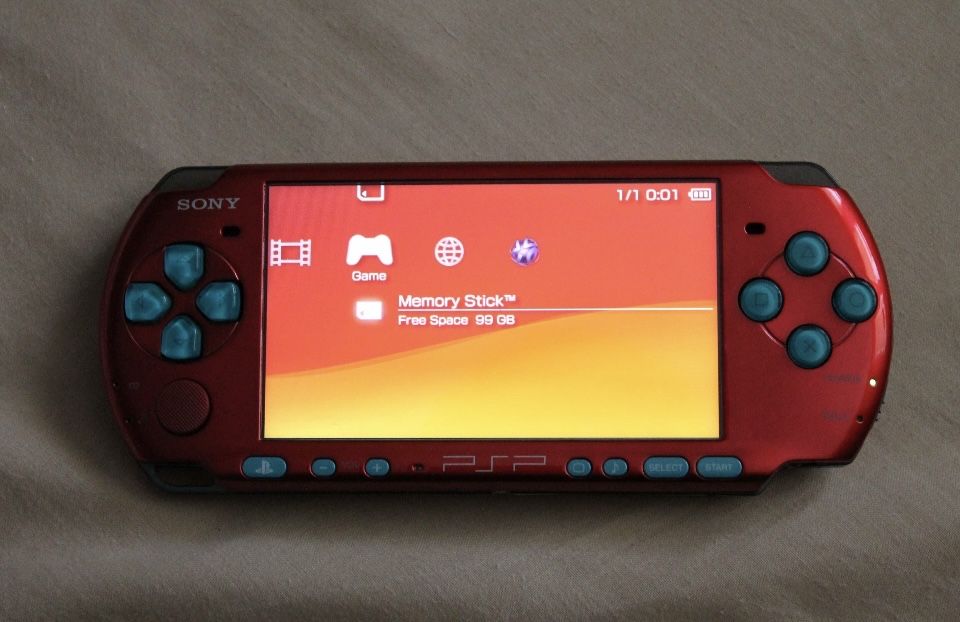 Psp 3000 с мемори карта