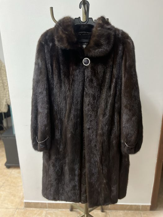 Шуба норковая длиная