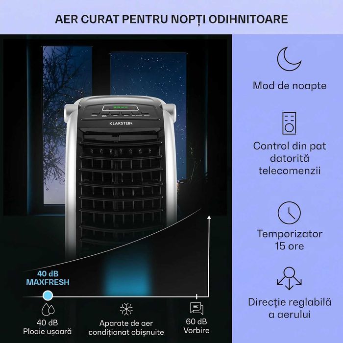 Răcitor de aer Klarstein Maxfresh 6 L 444 m3/h