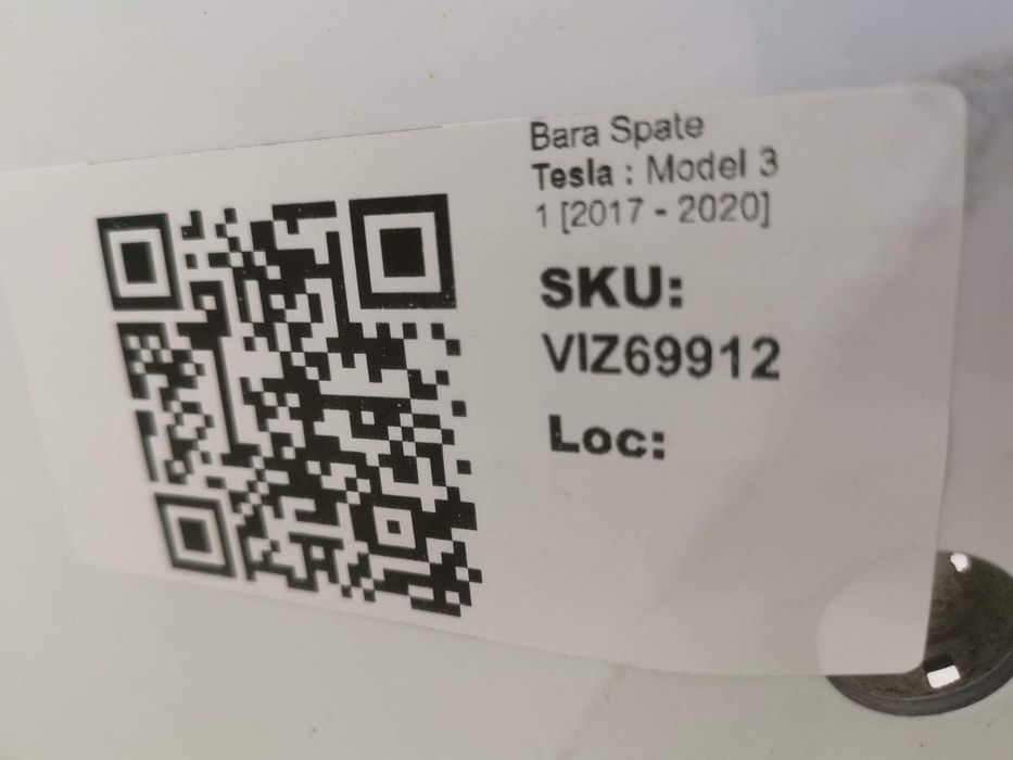 Тесла Модел 3 / Tesla Model 3 Задна броня Tesla Model 3 1 оригинална в