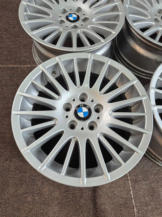 4 Jante Aliaj 5x120 17'' - OEM BMW Seria 1 Seria 3 E90 E91 E92 E46 F30 F31 - Seria 4 - X1 X3 - 8J ET 34 !
