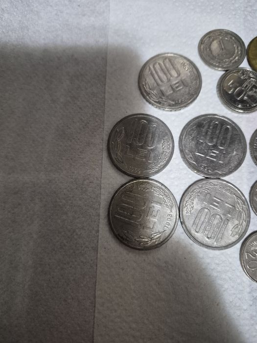 Monede vechi  de 100 lei