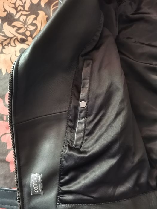 Дамско кожено яке за мотор Spirit Motors