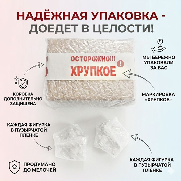 Набор гипсовых фигурок