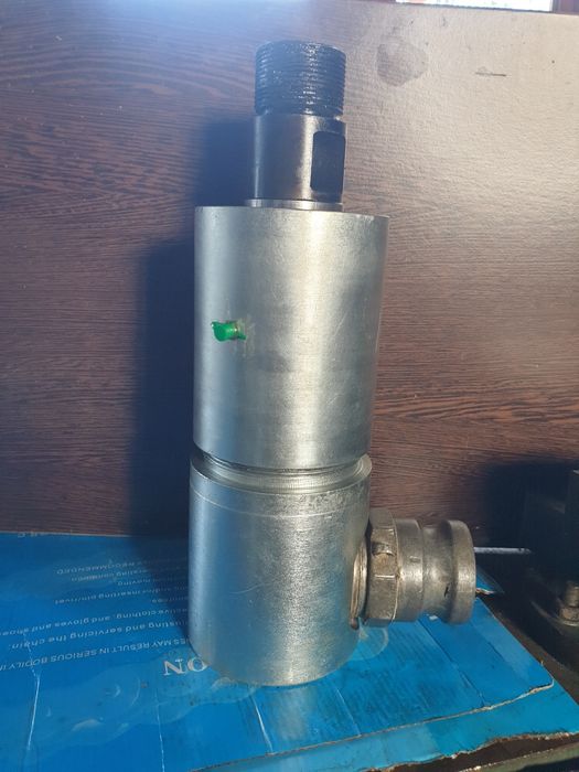 Cap de spalare hidraulica 2 în 1 si țeava de spalare pentru utilaje cu