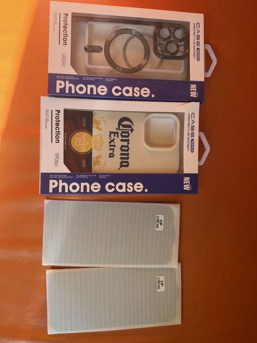 Carcasa si folie display Iphone 16 pro max