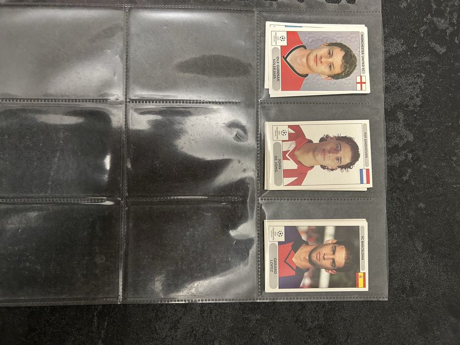 Panini Champions League пълни сетове стикери