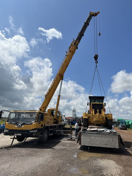 Автокран 25 тонна услуга