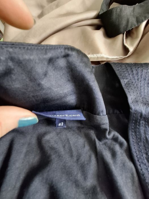 Rochie bleumarin Trussardi Jeans