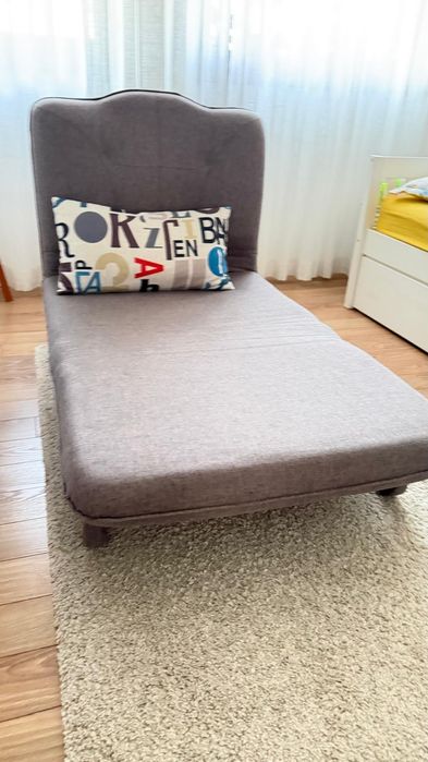 КАТО НОВ! Разтегателен фотьойл Kring  + Опция за ТОП МАТРAK