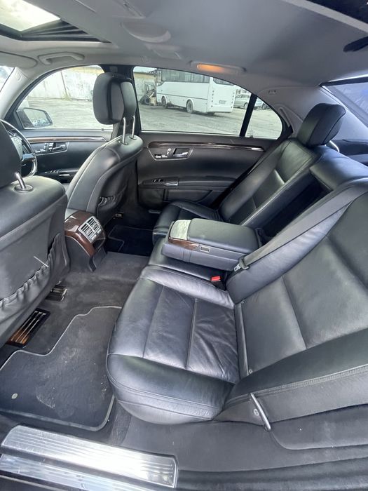 w221 Кожен салон Мерцедес S на части