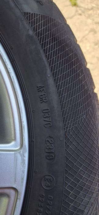 AUDI A6 магнезееви джанти със зимни гуми 225/55/16 7J×16 ET45 5×112 ЦО