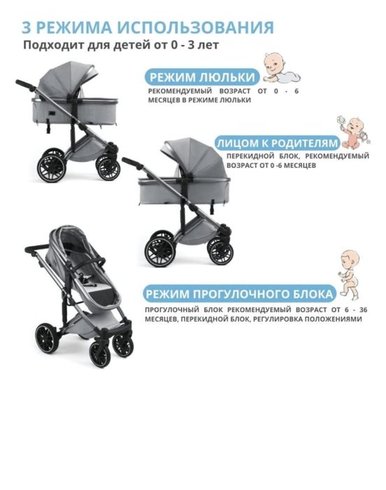 Продам коляску-трансформер .