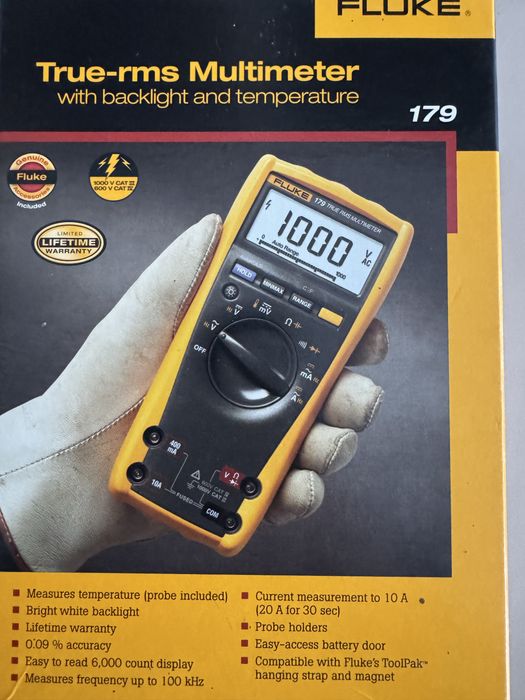 Multimetru Fluke 179 nou cu cutie